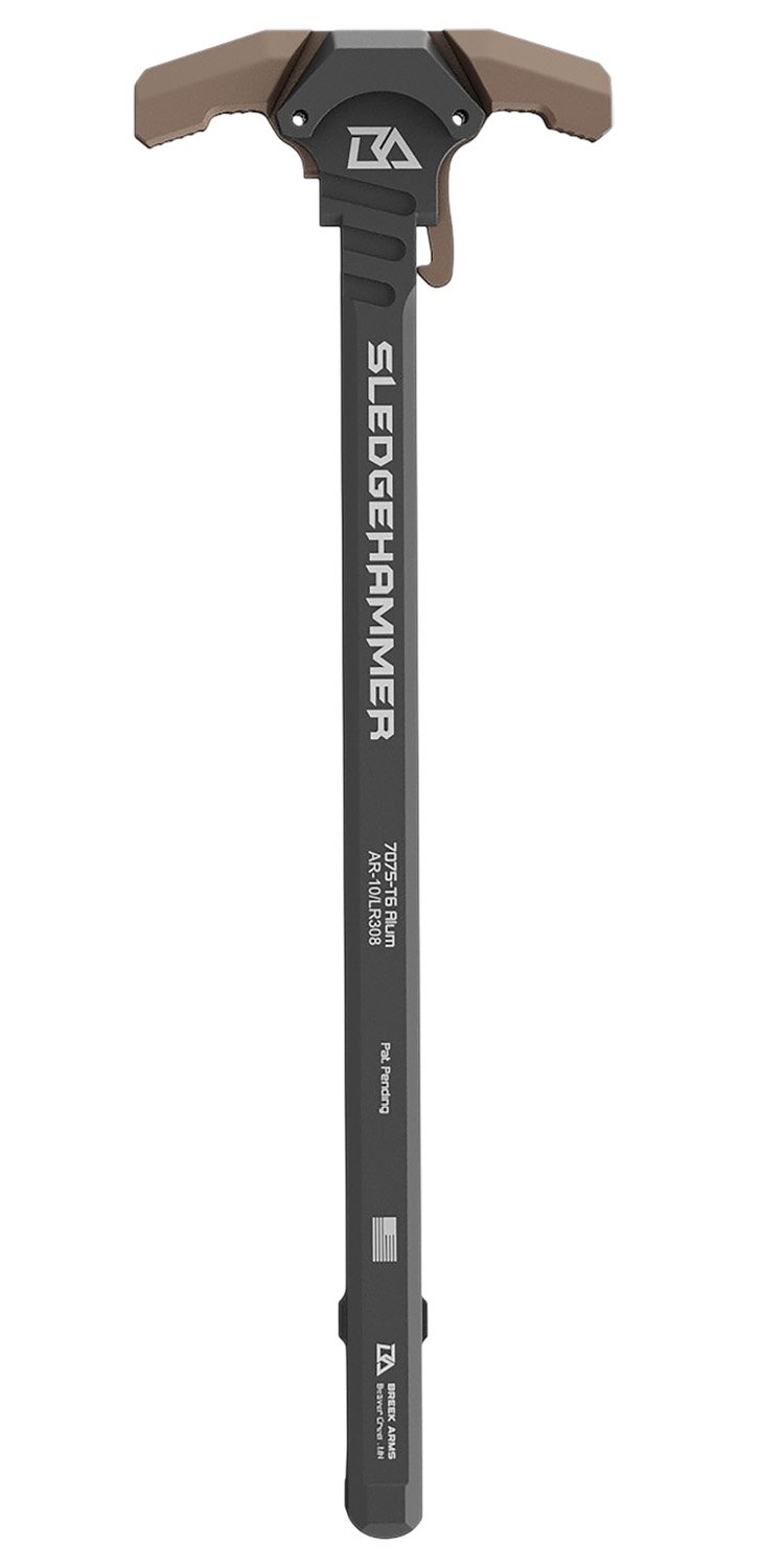 Breek Arms Sledgehammer AR-10/LR-308 Charging Handle FDE Aluminum - Breek Arms
