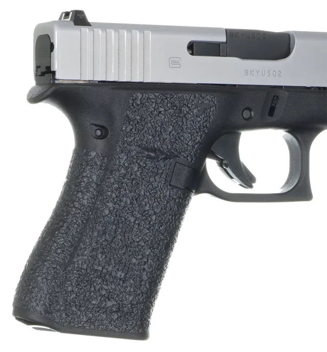 TALON Grips 385R Textured Black Rubber Grip for Glock 43X/48 GLOCK 48/43X - TALON Grips Inc - GLOCK 48/43X