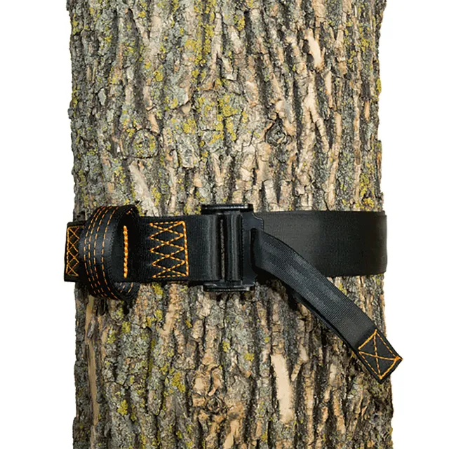 GSM Outdoors MUDMSA050 Safety Harness Tree Strap Black 300 lb - GSM Outdoors