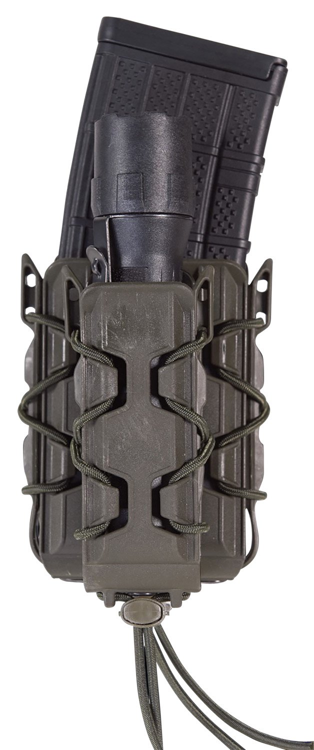 High Speed Gear 16DD01OD TACO Double Decker OD Green Polymer Belt Clip - HSGI
