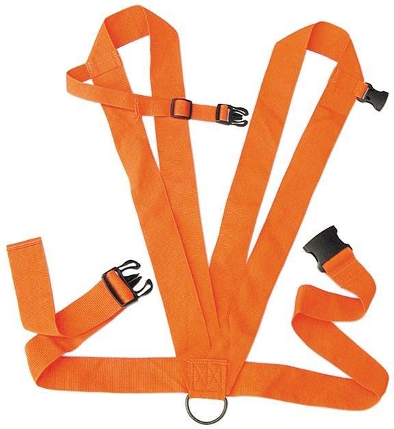 Allen Company Inc. Model 33 Deer Drag, Orange, Steel D Ring, 2 in Web - The Allen Company, Inc.