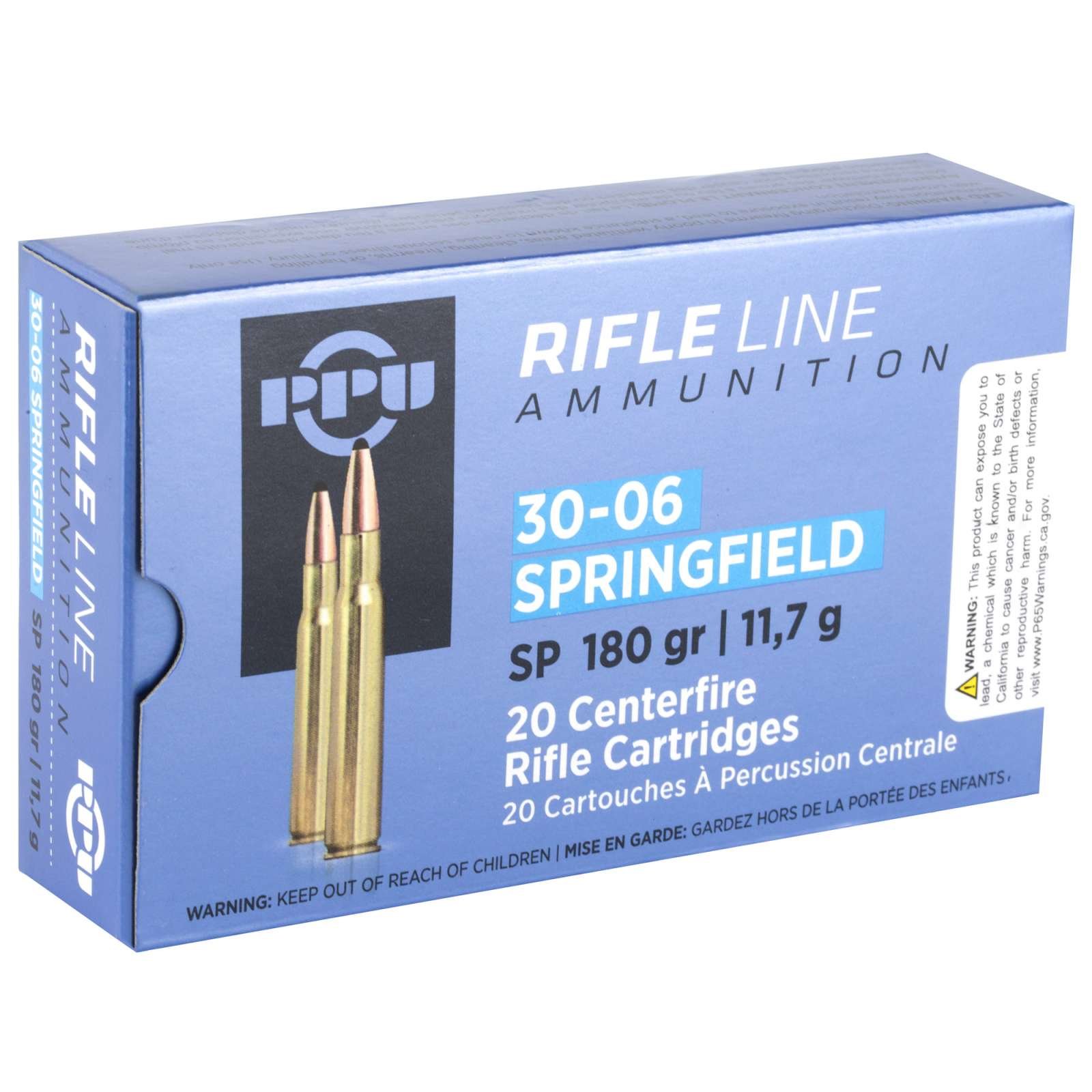 Buy PPU PP30063 Standard Rifle 30-06Springfield 180gr Soft Point 20 Per... online