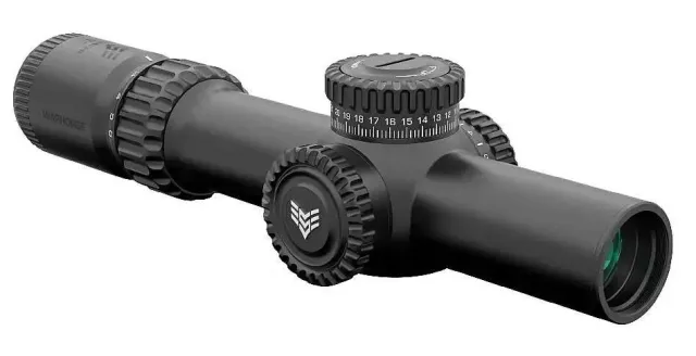 Swampfox Warhorse WAR16241-GM 1-6x24mm FFP Illuminated Rifle Scope - Swampfox Optics