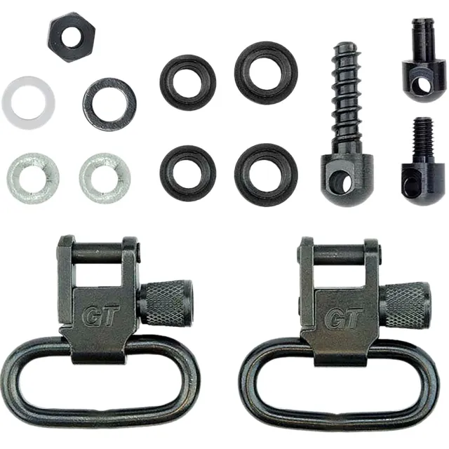 Buy GrovTec US Shotgun Swivel Set Black Oxide 1" online