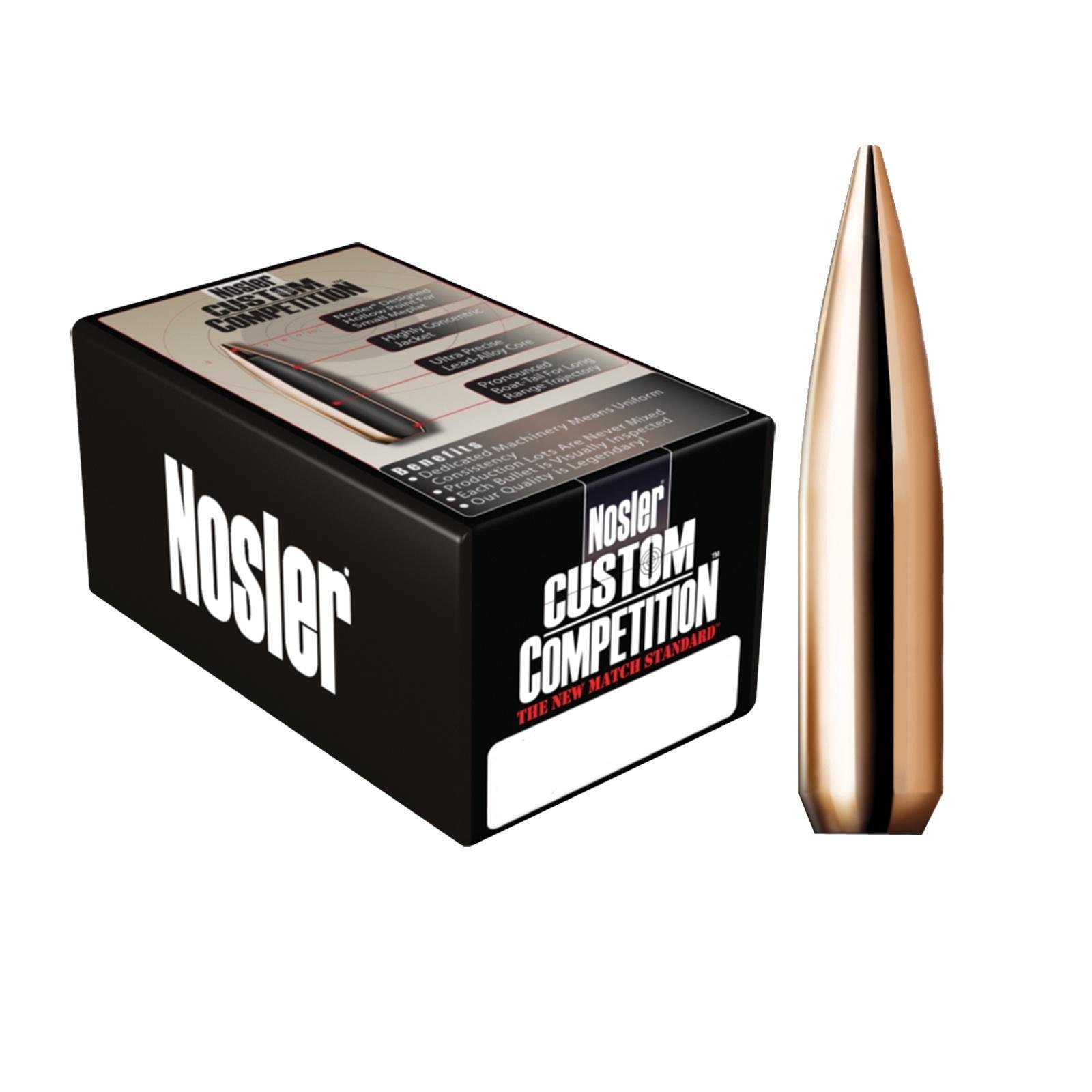 Buy Nosler Custom Competition .30 Caliber 168gr HPBT 1000/ct online