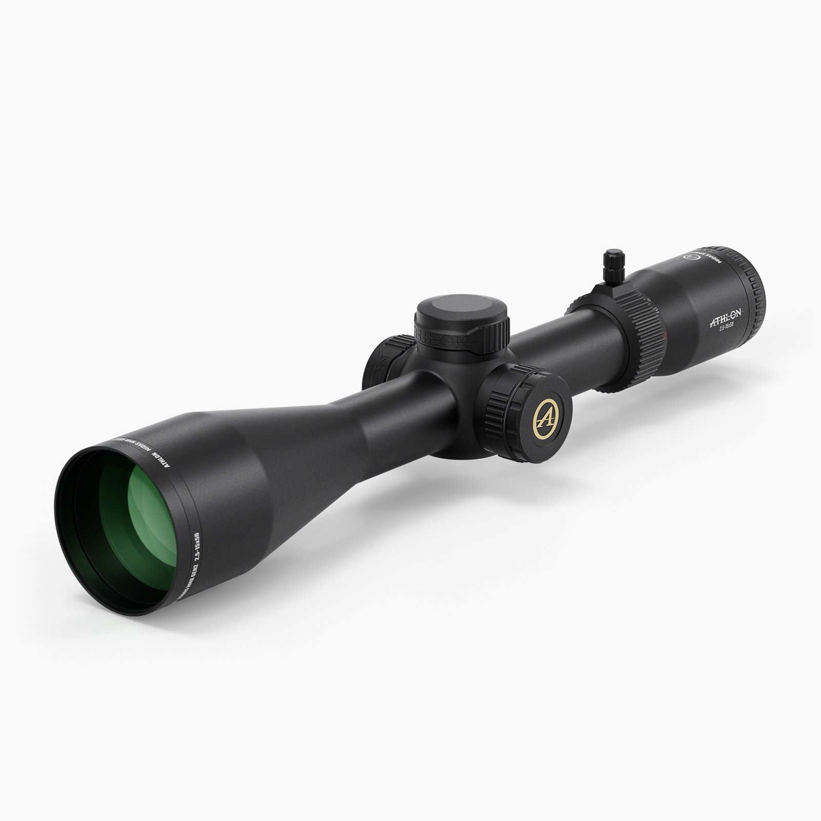 Buy Athlon Optics Midas HMR G2 2.5-15x50 SFP BDC 600 30mm Riflescope online