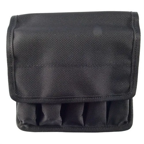 TUFF 7065-NYV-2 In-Line Double Mag Pouch, 5 Slots, Nylon