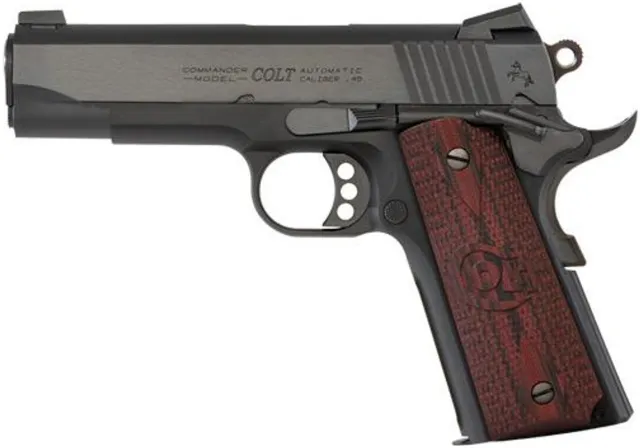 Colt ZO4840XE Lightweight Commander .45 ACP 4.25" 8+1 Blued Blem - Colt - .45 ACP