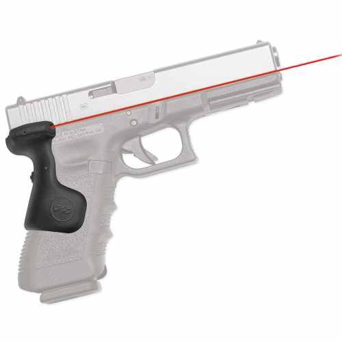 Crimson Trace 01-6710-1 Lasergrip Red for Glock Gen 3-5 Models - Crimson Trace - 0.50" AT 50 FT