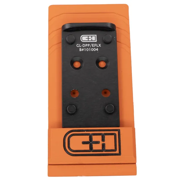 C&H Precision V4 Optic Mounting Plate for Glock MOS Anodized Black - C&H Precision
