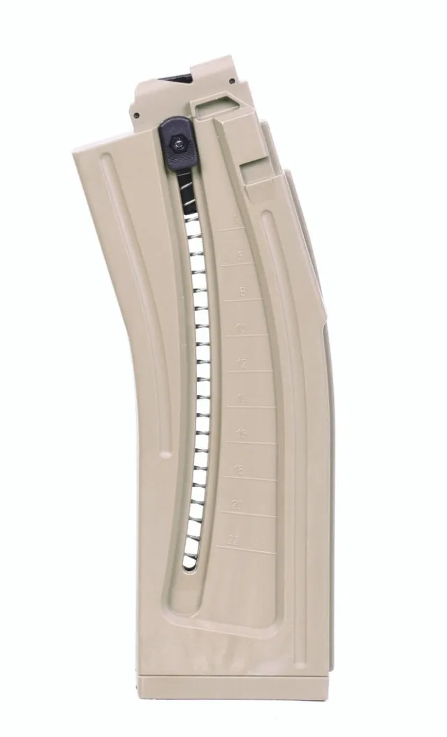 Mauser M-15 22LR Rotary Magazine 10 Round Capacity Tan Finish