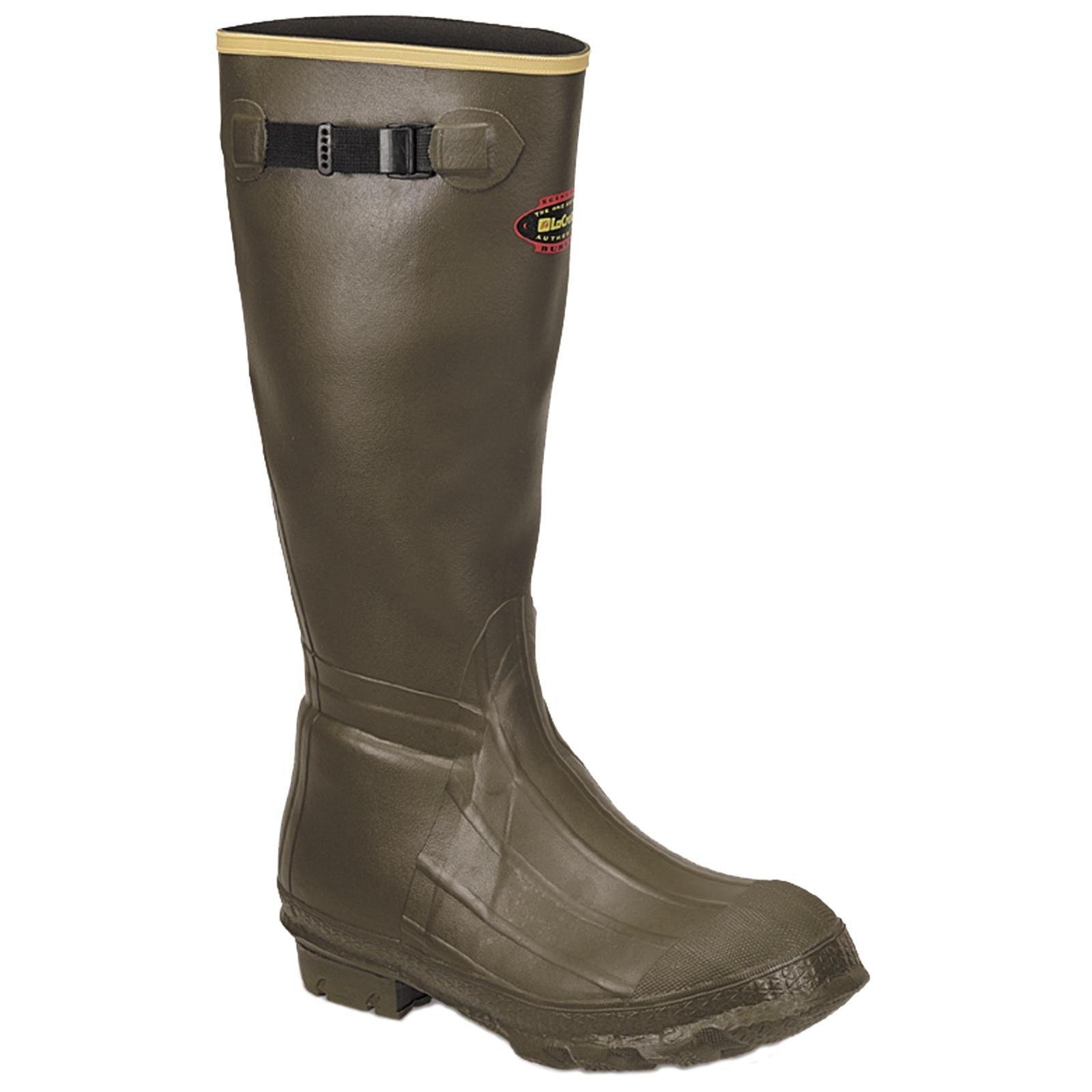 Lacrosse 266040-10 Burly Waterproof Boots, Green, Size 10, 18" Height - LaCrosse Footwear, Inc.