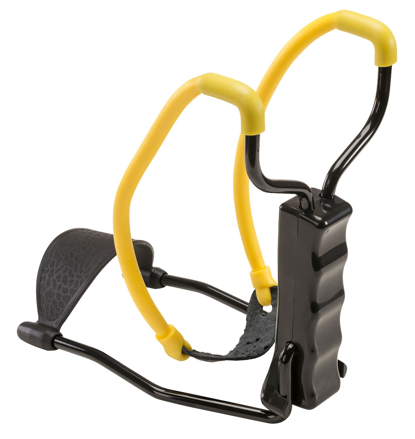 Umarex 2219000 NXG ST11 Compact Slingshot Yellow Rubber Powerband Black Molded Handle - Umarex Usa - 2.75" - 9"