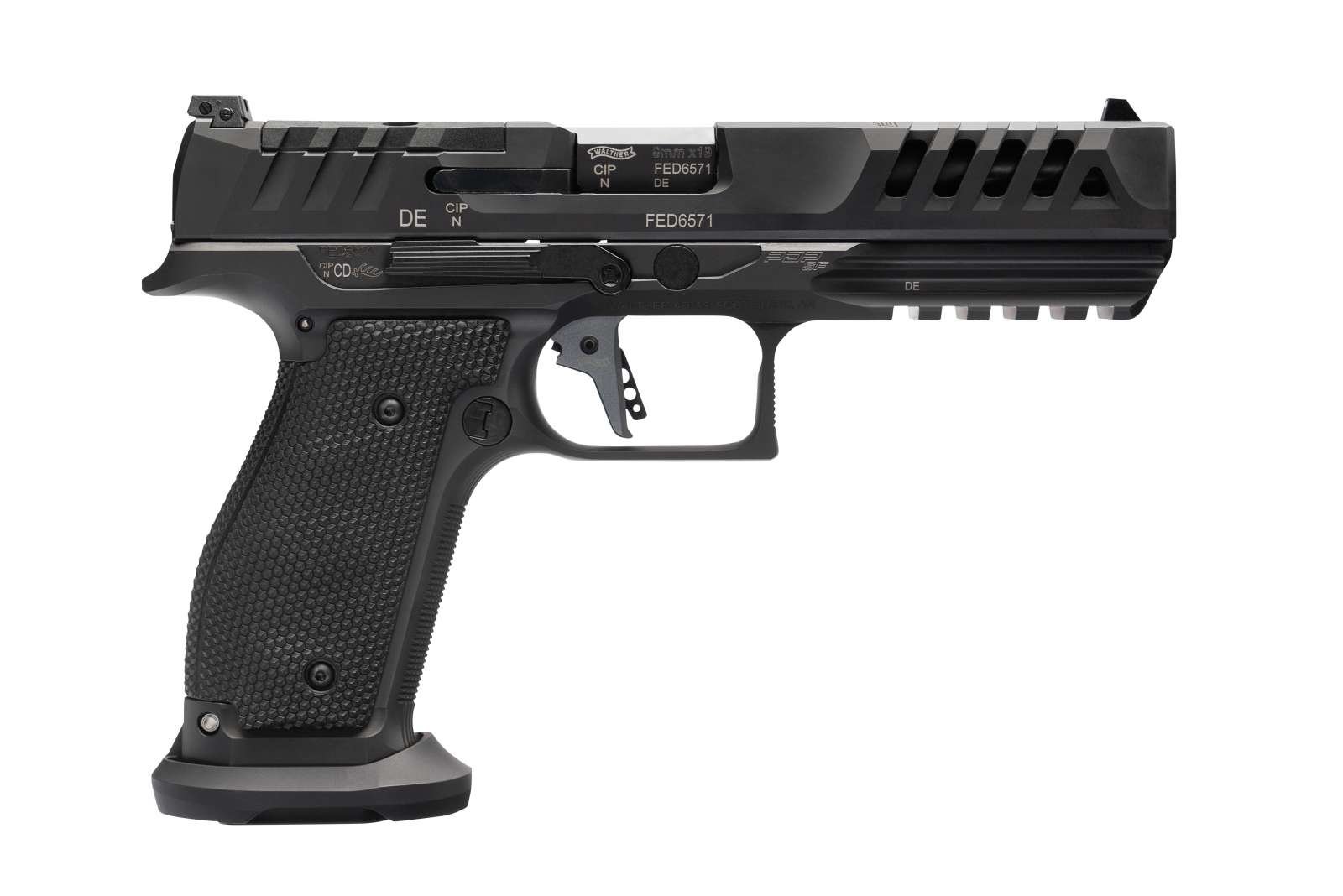 Buy Walther PDP SF Match 9mm Matte Black 20rd Semi-Auto Pistol 2872200 online