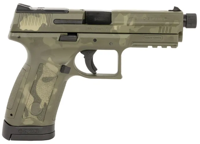 Buy EAA Girsan 390365 MC9 9mm Pistol 17+1 Olive Drab Green Camo 4.6" Barrel online
