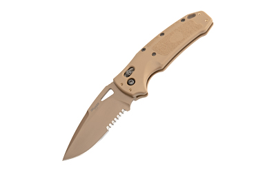 Buy Hogue 36373 Sig Sauer K320 M17 Knife, Coyote Tan, 3.5" Drop Point Blade online