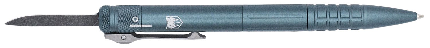 CobraTec Knives Tactical Pen Gen II Gray Aluminum D2 Steel Blade - CobraTec Knives