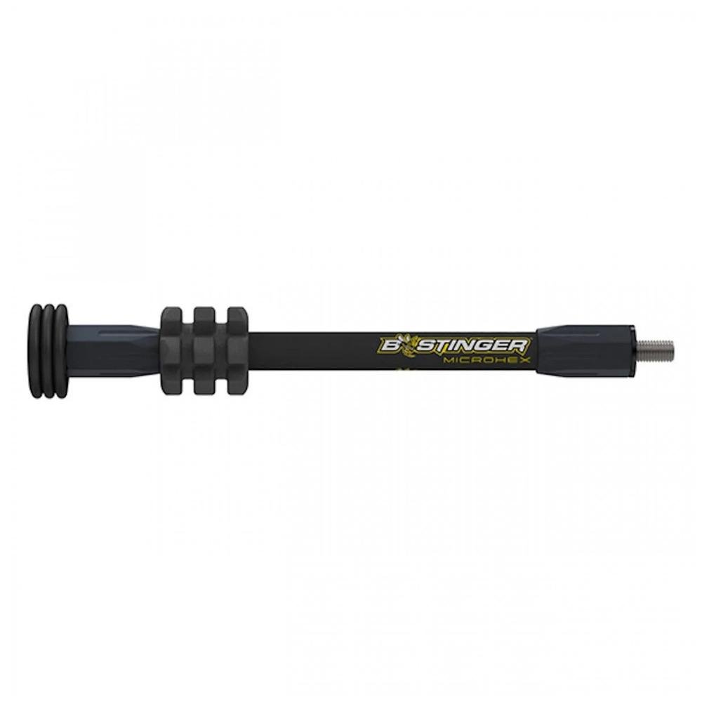 Bee Stinger MHX08MB MicroHex Stabilizer 8" Matte Black - Bee Stinger