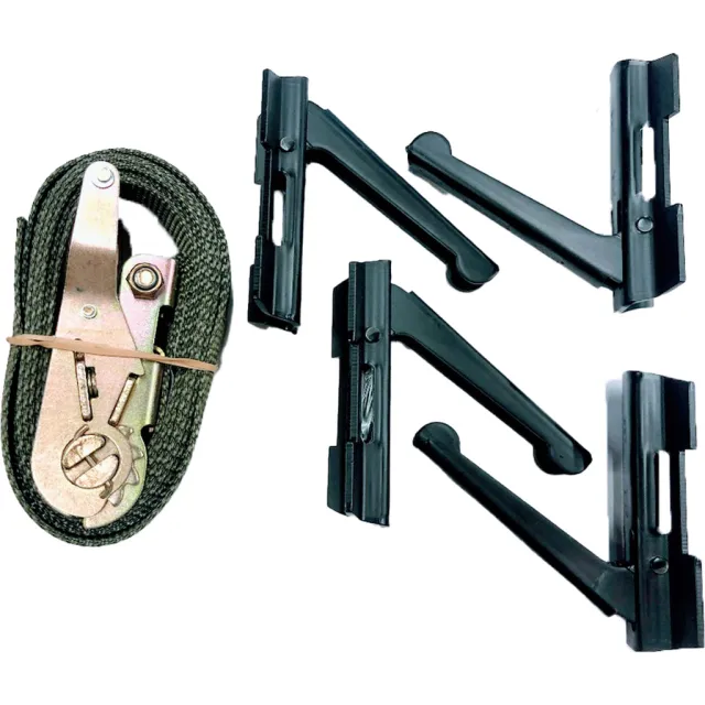 Cranford 1802 EZY Saddle Scaffold Set, 4500 lb. Capacity, 1"x8' Strap - Cranford
