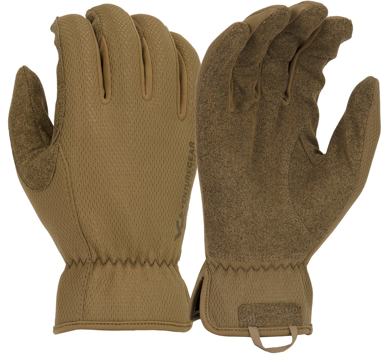 Pyramex Safety VGTG20TX2 XXL Brown Synthetic Leather Operator Gloves - Pyramex Safety