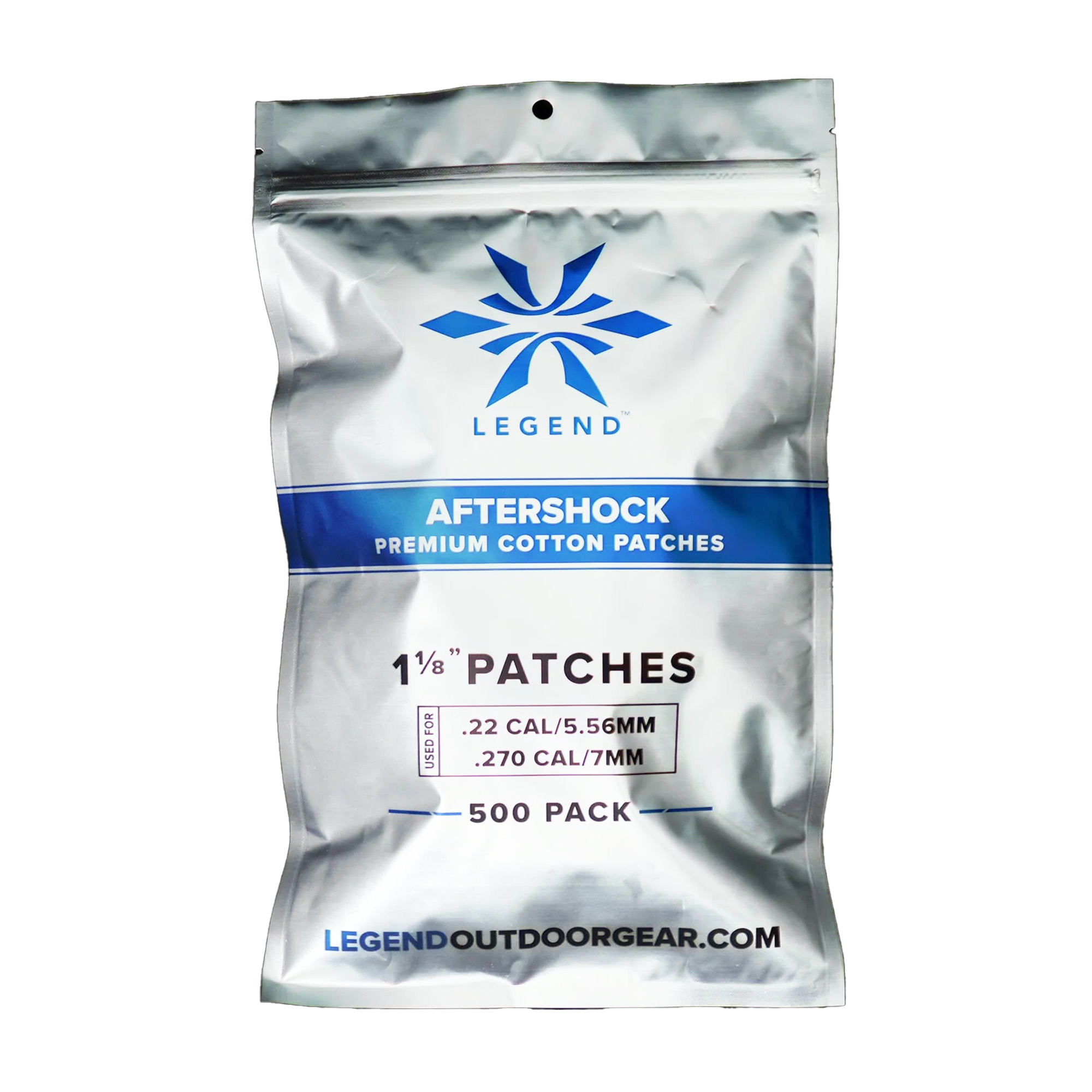 Buy Legend Outdoor Gear Aftershock Cotton Patches 1 1/8 In Square 500 Count online