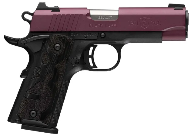 Browning 051995492 1911-380 Black Label Compact 3.63" .380 ACP 8+1 Pistol - Browning - 380 ACP