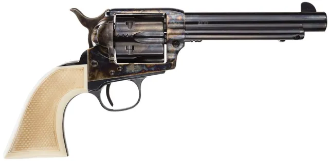 Taylors & Company 555127 Marshal 45 Colt Revolver 5.5" Blued 6rd SAO - Taylor's & Company - 45 Colt (LC)