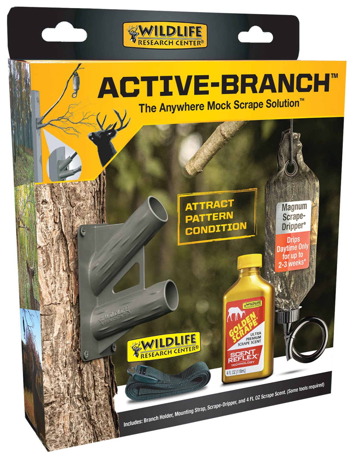 Wildlife Research Center 393 Active Branch Mock Scrape Kit - Wildlife Research Center