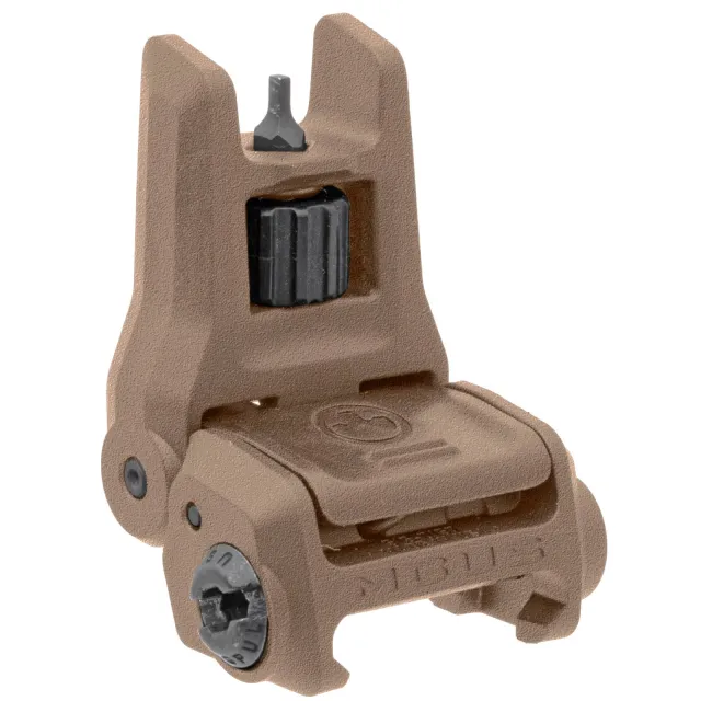 Magpul MAG1166-FDE MBUS 3 Front Sight, FDE, Polymer, Spring-Loaded Design - Magpul Industries