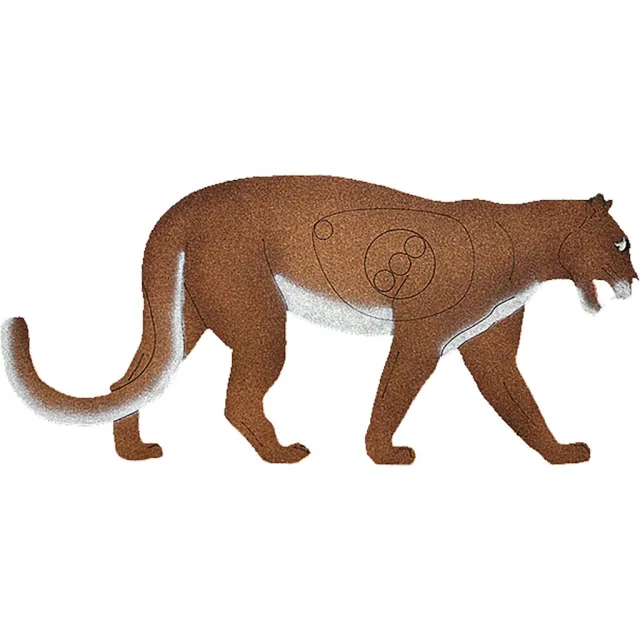 OnCore Targets ML-1 Mountain Lion 5/8 In Self-Healing Foam Target - OnCore Targets