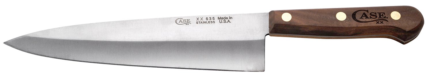 CASE 07316 Chefs Knife 8in Solid Handle Stainless - CASE