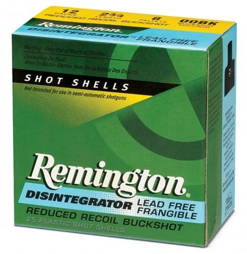 Remington Disintegrator 12GA Buckshot Ammunition 20RD - REMINGTON_AMMUNITION