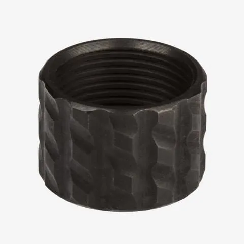 Crux Ordnance Cruxord 9/16-24 Blackened Stainless Steel Thread Protector - Crux Ordnance