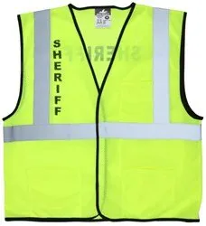 MCR Safety Hi-Vis Reflective Lime Safety Vest Fluorescent - MCR Safety