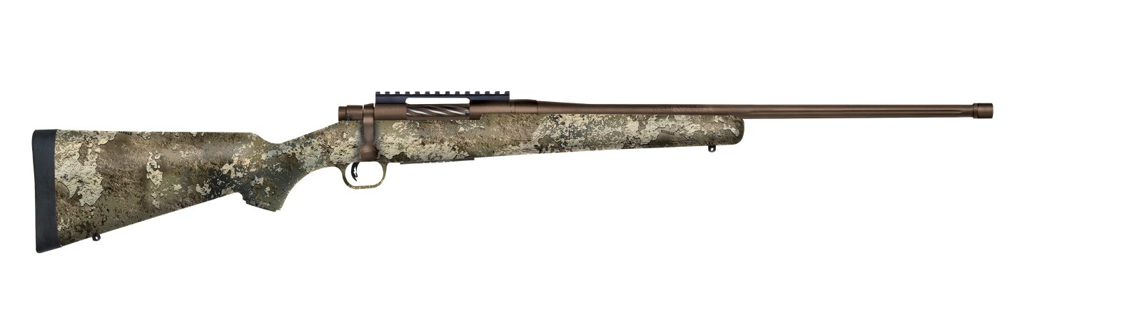 Mossberg 28044 Patriot Predator 243 Win 5+1 22" Brown Cerakote 4.49" - Mossberg - 243 Win