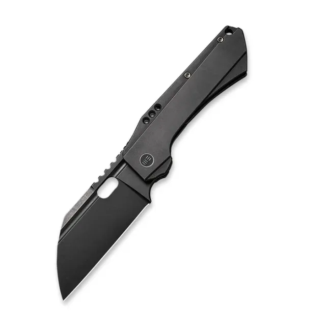 WE Knife WE190722 Roxi 3 Black Titanium 3.14" S35VN Stonewash Blade - We Knife