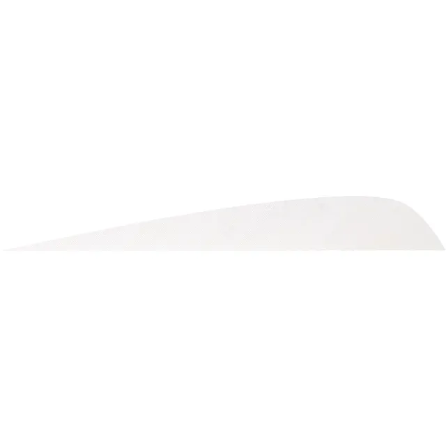 Gateway 400LPSFW-50 Parabolic Feathers Flo White 4in LW 50pk 2.76gr - Gateway