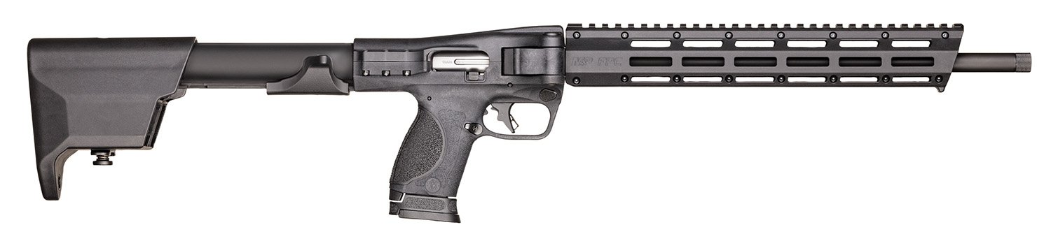 Smith & WESSON M&P FPC 9mm Luger 16.25" 17rd/23rd Blk Rifle w/Thumb Safety