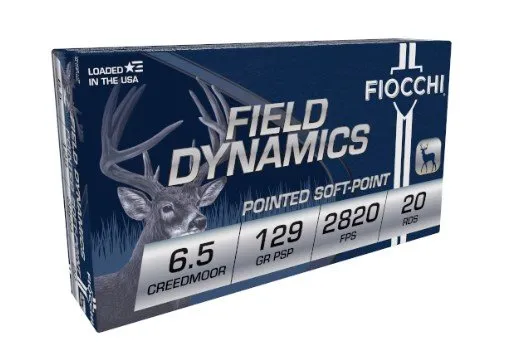 Buy Fiocchi 65CMB Field Dynamics 6.5Creedmoor 129gr Pointed Soft Point 20... online