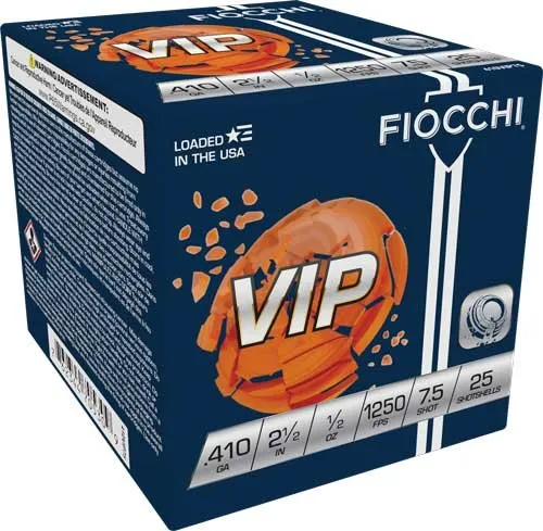 Buy Fiocchi VIP .410 Gauge Target Loads 2.5In #7.5 1/2oz 1250fps online