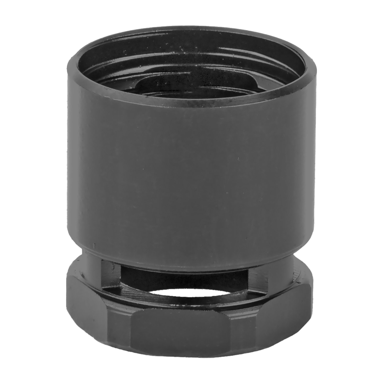 Griffin Armament CAMLOKCOMP45 .45 Cal Compensator, Stainless, Matte Black - Griffin Armament - 45 ACP