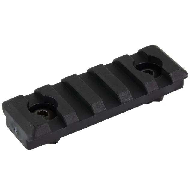 Buy Midwest Industries Polymer M-Lok Rail Section 5 Slot Black online