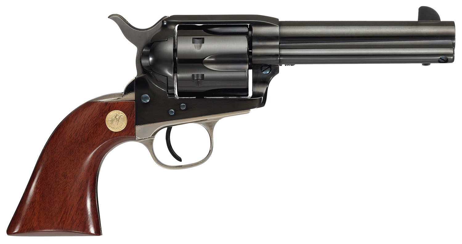 Buy Cimarron MP400B1401 Pistoleer 357 Mag 6 Shot 4.75" Blued Rifled Steel... online