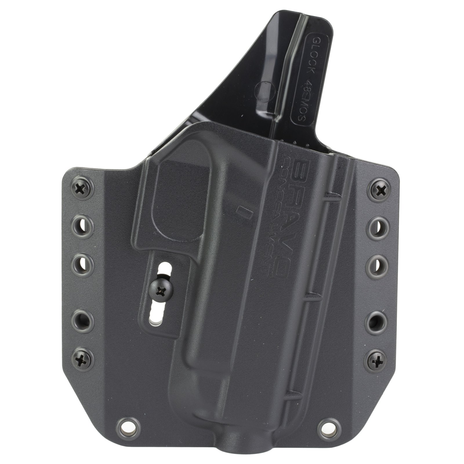 Bravo Company Bravo Concealment BCA 3.0 OWB RH Black Holster Glock 48 MOS - Bravo Company Manufacturing