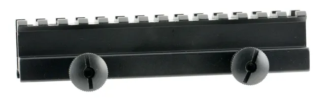 Buy Weaver 48321 Flat Top Single Picatinny Rail Mount Black Aluminum online