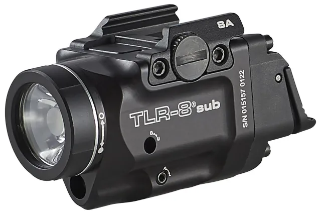 Buy Streamlight TLR-8 Sub Black 500 Lumens Red Laser 2.51 in Rail Light online