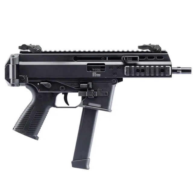 B&T APC9 SMG PSTL 9MM 6.8" GLK APC9 PRO, Pistol, 9MM, 6.8" Barrel, Glock Lower, Tele Brace