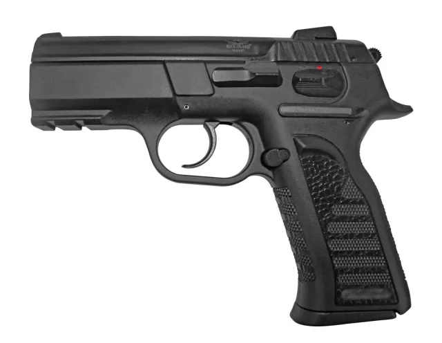 Buy Rock Island 51656 MAPP MS 9mm Semi-Auto Pistol, 3.6" Barrel, 16+1 Capacity, Matte Black Finish, Polymer Frame, Steel Slide, Double Action online