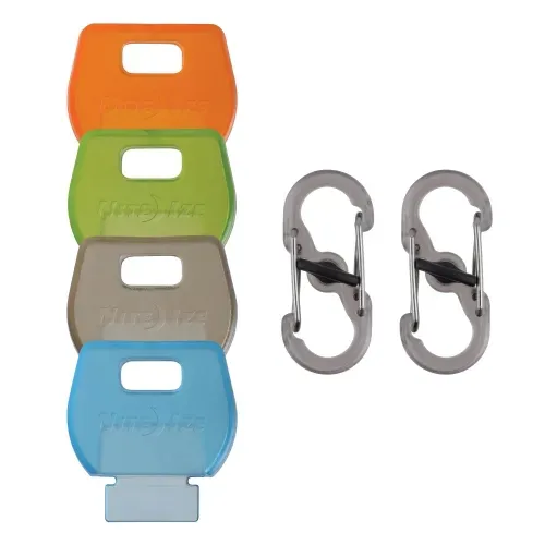 Nite-Ize IdentiKey MicroLocks 4-Pack Key ID Protectors Rubber