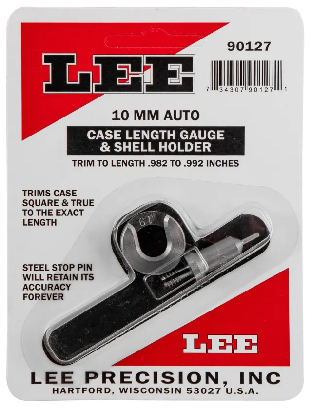 Buy Lee Precision Case Length Gage and Shell Holder 10mm Auto online